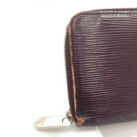 中古】 LOUIS VUITTON ルイヴィトン ジッピーウォレット エピ カシス