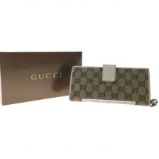 中古】 GUCCI グッチ オフィディア GG コンチネンタルウォレット 長