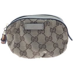 ▼▼ GUCCI グッチ コスメポーチ GG柄 246174 Bランク
