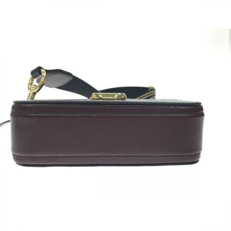  MARC JACOBS マークジェイコブス レディース ショルダーバッグ スナップショット M0012007 ブラック×レッド
