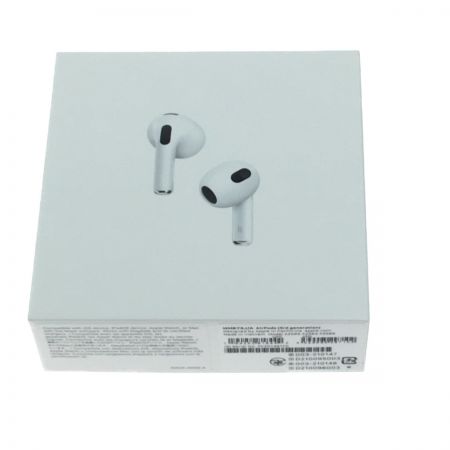  Apple アップル AirPods エアポッズ 第3世代 ワイヤレスイヤホン 未開封品 MME73J/A