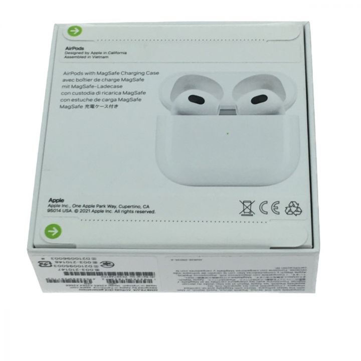 未開封Apple Airpods (第3世代) MME73J/A 未開封Apple Airpods (第3世代) MME73J/A
