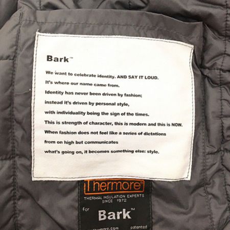  Bark バーク ダッフルコート オレンジ