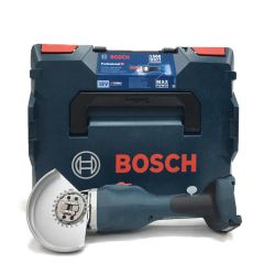 ▼▼ BOSCH ボッシュ 電動工具 ディスクグラインダー 125mm 18V  GWX 18V-15 SC ネイビー Aランク