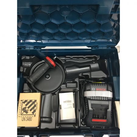  BOSCH ボッシュ 電動工具 ディスクグラインダー 125mm 18V  GWX 18V-15 SC ネイビー