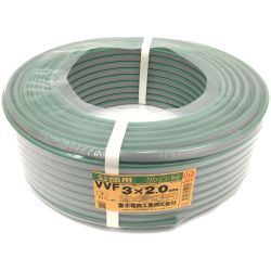 ▼▼ 富士電線工業 VVFケーブル 3×2.0ｍｍ Nランク