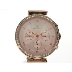 ▼▼ TOMMY HILFIGER トミーヒルフィガー レディース腕時計 クオーツ ラインストーン TH.94.3.34.3134S Bランク