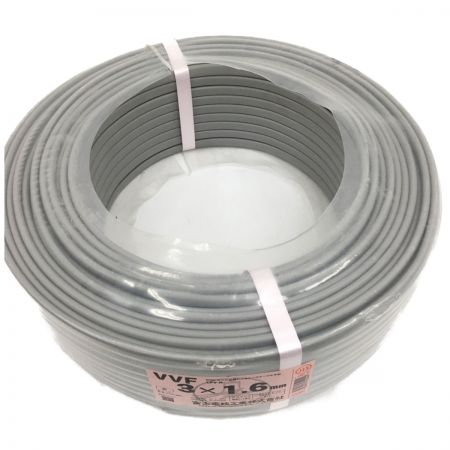   富士電線工業 VVFケーブル 3ｘ1.6ｍｍ ビニル絶縁ビニルシースケーブル平形 条長100ｍ