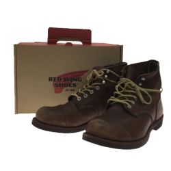 ▼▼ RED WING レッドウィング エンジニアブーツ ベックマン アイアンレンジャ USA製  8111 ブラウン Bランク