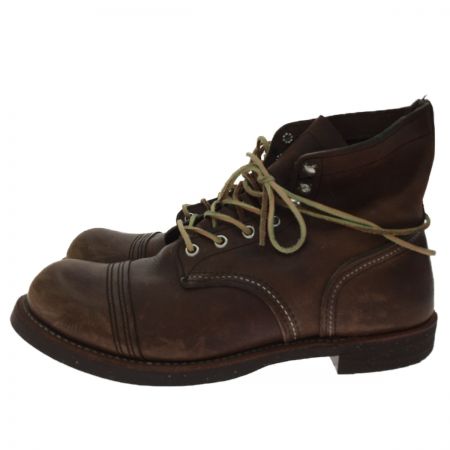 RED WING レッドウィング エンジニアブーツ ベックマン アイアンレンジャ USA製  8111 ブラウン