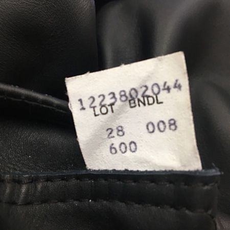  Schott ショット レザーパンツ ブラック