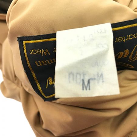  CUSHMAN リバーシブルダウンベスト ブラウン×ベージュ