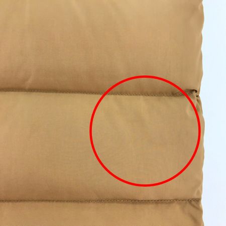  CUSHMAN リバーシブルダウンベスト ブラウン×ベージュ