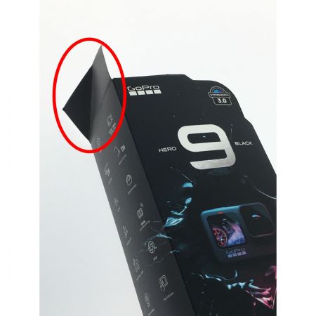  GOPRO ゴープロ ウェアラブル アクションカメラ Ｃケーブル欠品 HERO9 CHDHX-901-FW ブラック