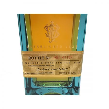  Johnnie Walker ジョニーウォーカー スコッチウイスキー ブルーラベル 750ml 箱付 未開栓