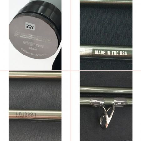  sage セージ フライロッド  アルミケース・竿袋付属  R8 CORE 590-4