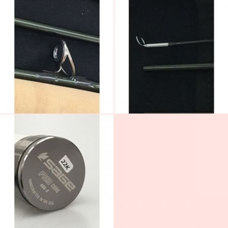  sage セージ フライロッド アルミケース・竿袋付属 R8 CORE  486-4