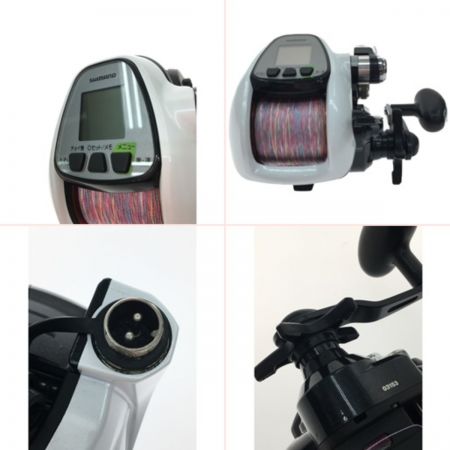  SHIMANO シマノ 電動リール PLAYS3000 13プレイズ ハーネス付属 03153 ホワイト x ブラック