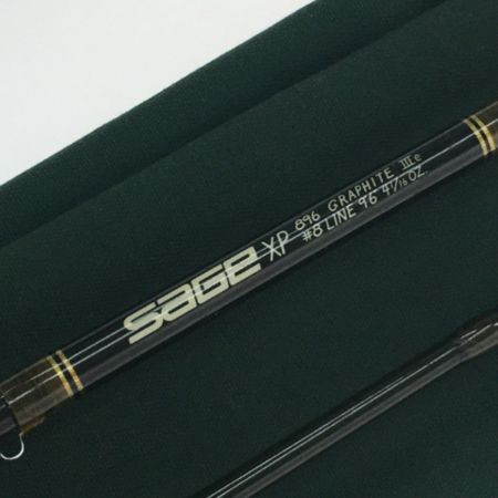  sage セージ フライロッド #8 GRAPHITE Ⅲ グランファイト アルミケース付属 896XP