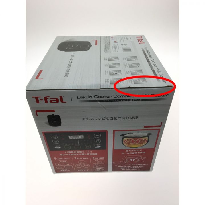 T-fal ティファール 2020年製 ラクラ・クッカー コンパクト電気圧力鍋