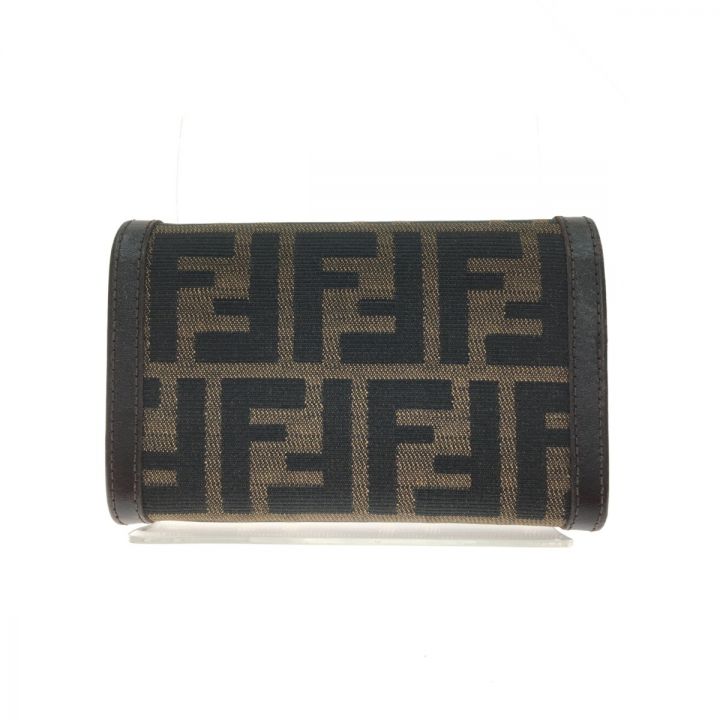 FENDI フェンディ レディース 二つ折り財布 ズッカ柄 2266.31052.099 