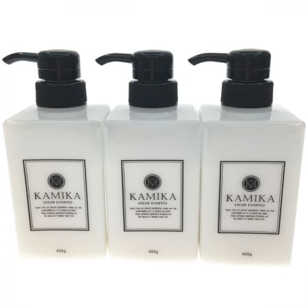  KAMIKA オールインクリームシャンプー 400g×3本セット