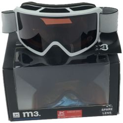 ▼▼ anon アノン ゴーグル m3.  スペアレンズ付属 ウィンター ホワイト Bランク