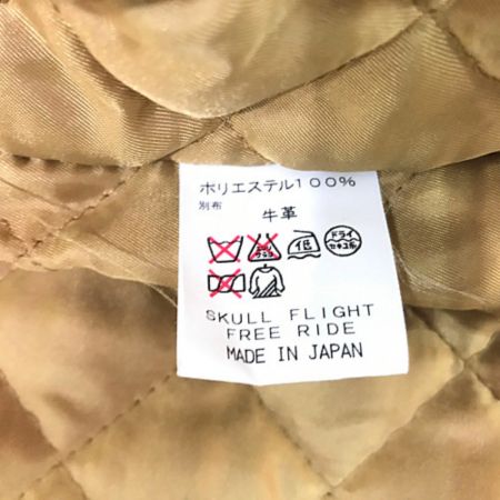  skull flight スカルフライト ジャケット ブラック