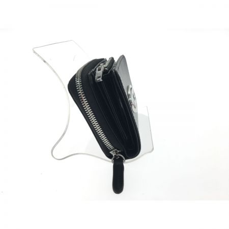  DIESEL ディーゼル メンズ 二つ折り財布 ラウンドファスナー Dロゴ X08710PR818 ブラック