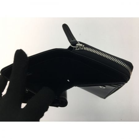  DIESEL ディーゼル メンズ 二つ折り財布 ラウンドファスナー Dロゴ X08710PR818 ブラック