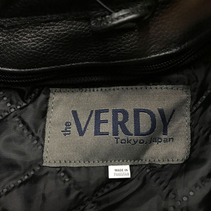 中古】 verdy レザージャケット ブラック｜総合リサイクルショップ ...