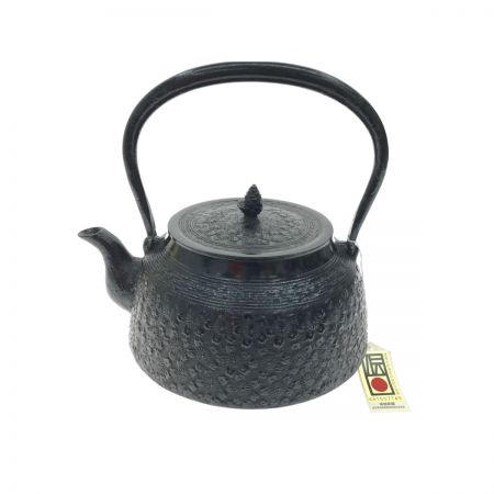   南部鉄器 鉄瓶 大徳寺型 桜