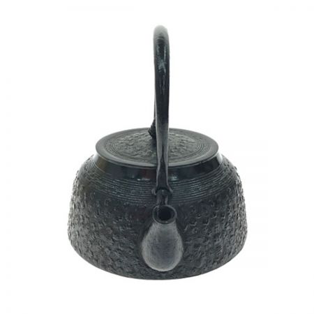   南部鉄器 鉄瓶 大徳寺型 桜