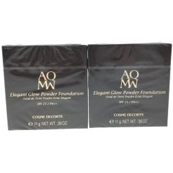 ▼▼ コスメデコルテ コスメデコルテ AQMW エレガントグロウ パウダーファンデーション レフィル 301 2個セット Nランク