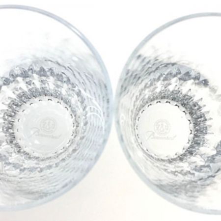  Baccarat バカラ ペアグラス（会社名の記載）