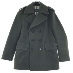 ▼▼ BURBERRY LONDON バーバリーロンドン ピーコート A1F66-412-75 グリーン Aランク