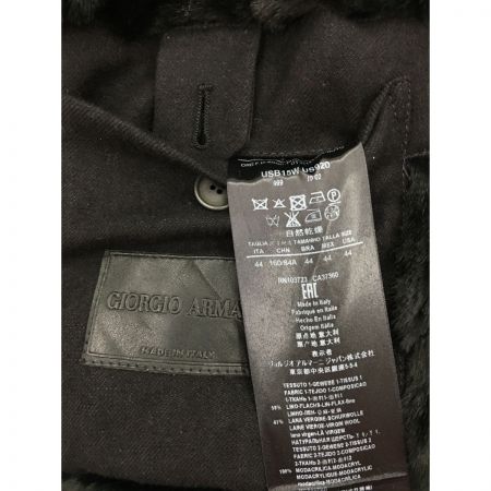  GIORGIO ARMANI アルマーニ メンズコート 2L～ RN103723 CA37360 ブラック