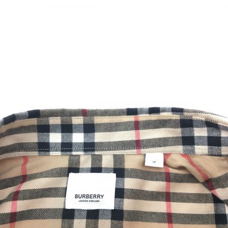  BURBERRY LONDON バーバリーロンドン メンズ ノバチェック 長袖シャツ  BB8020863 ベージュ