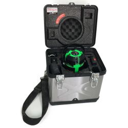 ▼▼ TAJIMA タジマ グリーンレーザー墨出し器 測量工具 受光器付属 GZAS-KJC ブラック×グリーン Bランク