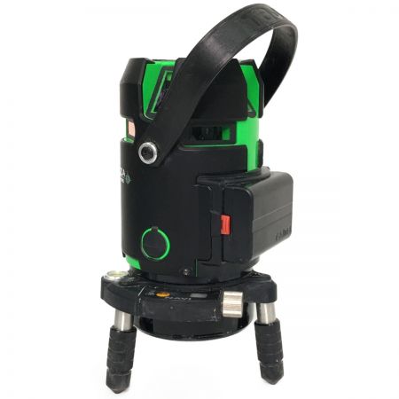  TAJIMA タジマ グリーンレーザー墨出し器 測量工具 受光器付属 GZAS-KJC ブラック×グリーン