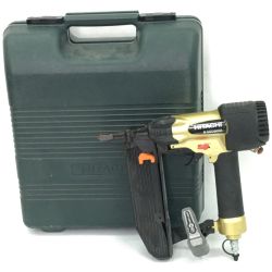 ▼▼ HITACHI 日立 日立工機 50mm高圧フロアタッカ ケース付属 N5008HM ゴールド Bランク