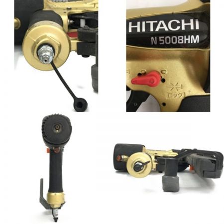  HITACHI 日立 日立工機 50mm高圧フロアタッカ ケース付属 N5008HM ゴールド