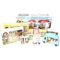 ▼▼ エポック社 シルバニアファミリー お家 家具 お人形 セット Bランク