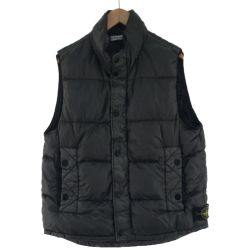 ▼▼ STONE ISLAND ストーンアイランド メンズダウンベスト GARMENT DYED DOWN  オリーブ Cランク