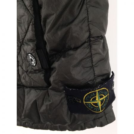  STONE ISLAND ストーンアイランド メンズダウンベスト GARMENT DYED DOWN  オリーブ