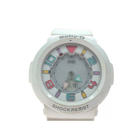  CASIO カシオ レディース腕時計 G-SHOCK Baby-G 電波ソーラー Tripper トリッパー BGA-1601 ホワイト