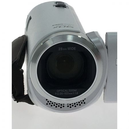  Panasonic パナソニック デジタルビデオカメラ 28mmワイド 取説無 充電器付属 HC-W590M ホワイト