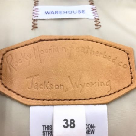  ロッキーマウンテンフェザーベッド ダウンベスト 290-172-11 キャメル