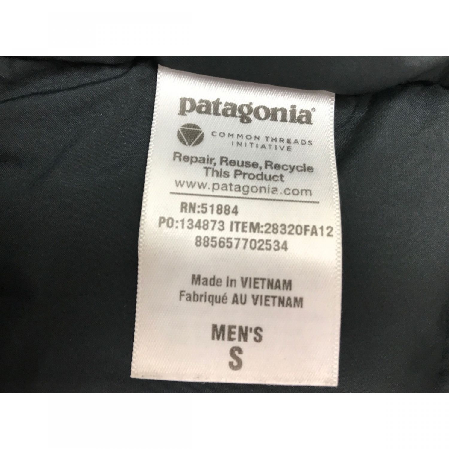 WOMAN'S サイズS patagonia ブラック RN 51884 | givingbackpodcast.com