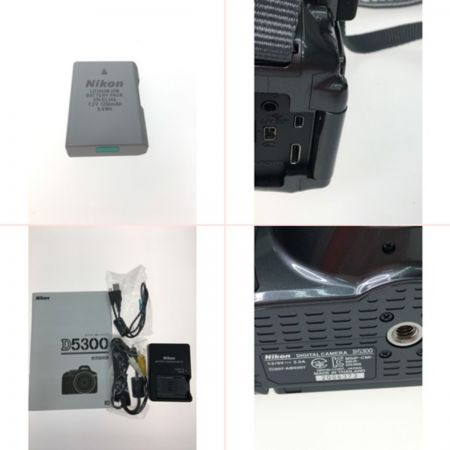  Nikon ニコン デジタル一眼レフカメラ レンズ18-55mm VR KIT DXフォーマット SDカード対応 D5300
